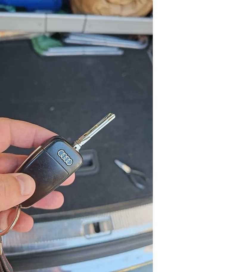 Etiqueta adesiva  comando chave Audi