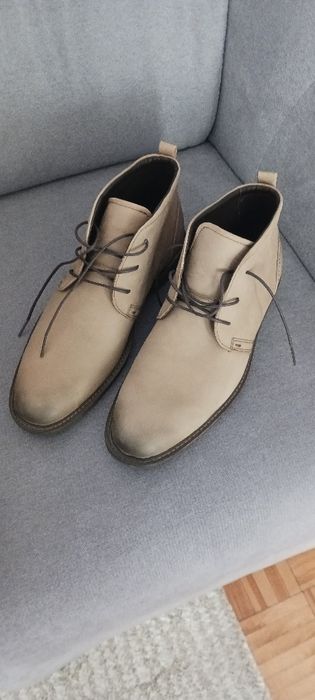 Ecco Biarritz półbuty męskie skórzane rozm 42