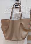Zara shopperka Torba beżowa nude