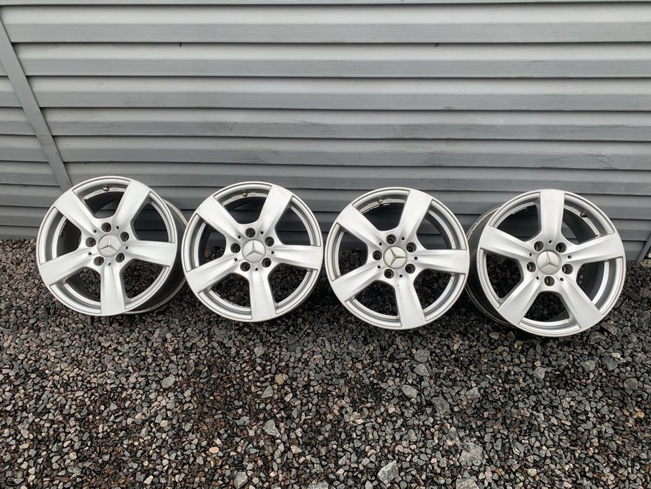 Оригінальні титанові диски Mercedes 5/112 R16 5*112 R16 Seat Scoda