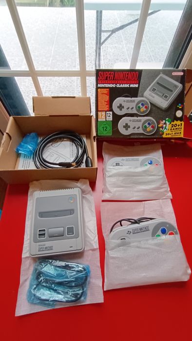 Super Nintendo Mini (Snes Mini) como nova