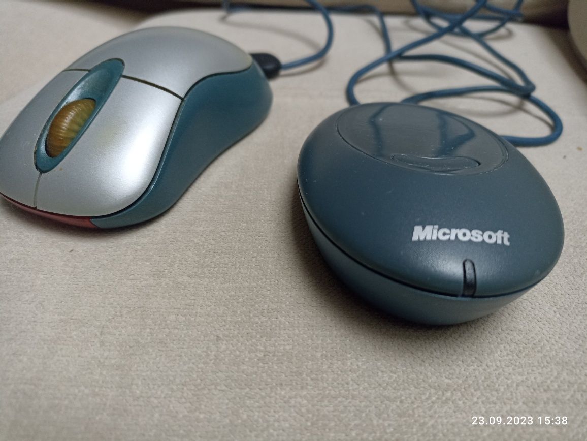 Microsoft Wireless optical mouse blue