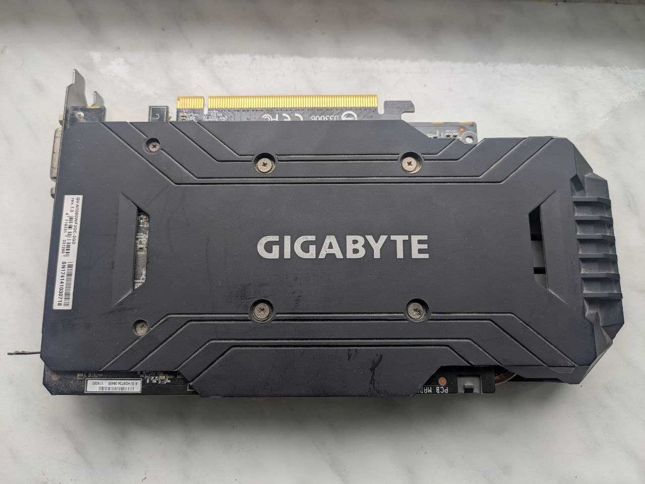 Відеокарта Gigabyte GeForce GTX 1060 WindForce 2X OC 3072MB