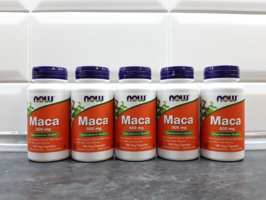 Now Foods, Maca 500 мг (100 капс.), мака перуанская