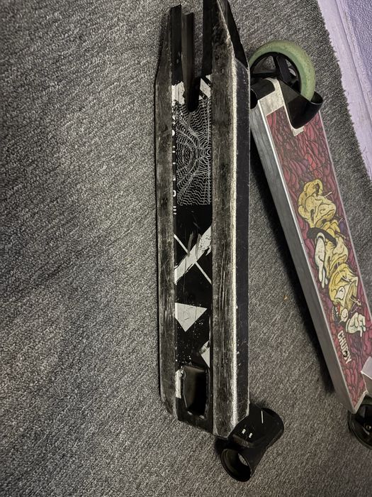 Трюковий самокат+дека вулична