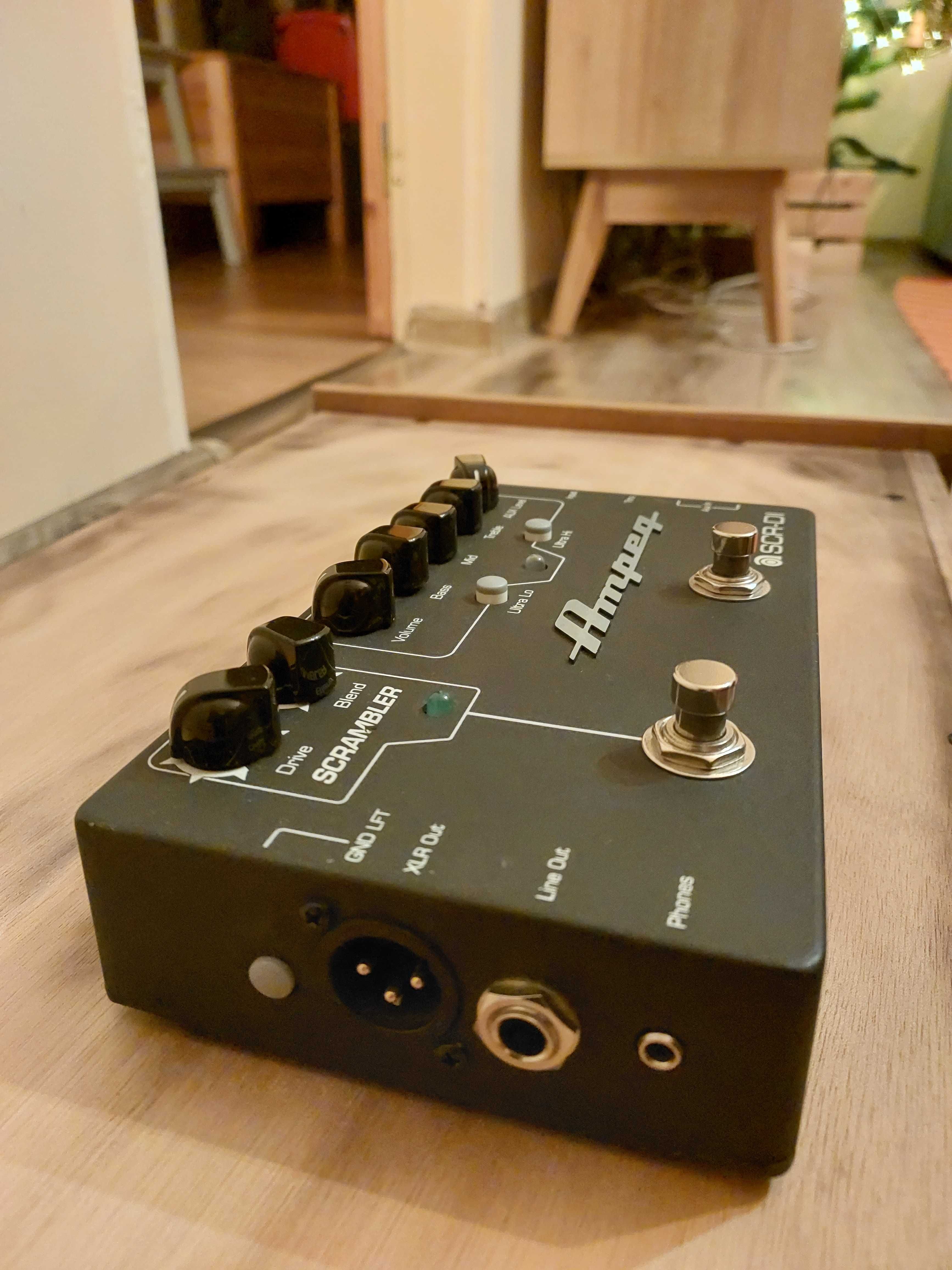Preamp, DI, przester do basu Ampeg SCR-DI