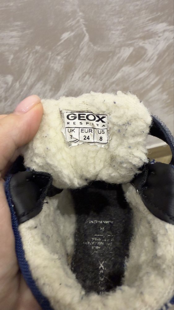 Зимние ботинки Geox 24 р.