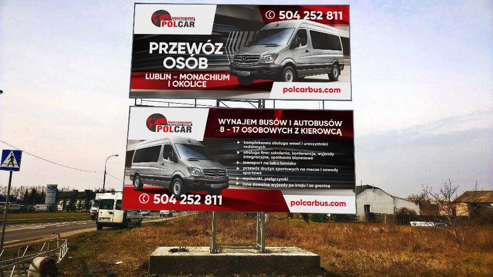 WYNAJMĘ miejsce na Reklamę 230X500 LUBLIN Turystyczna