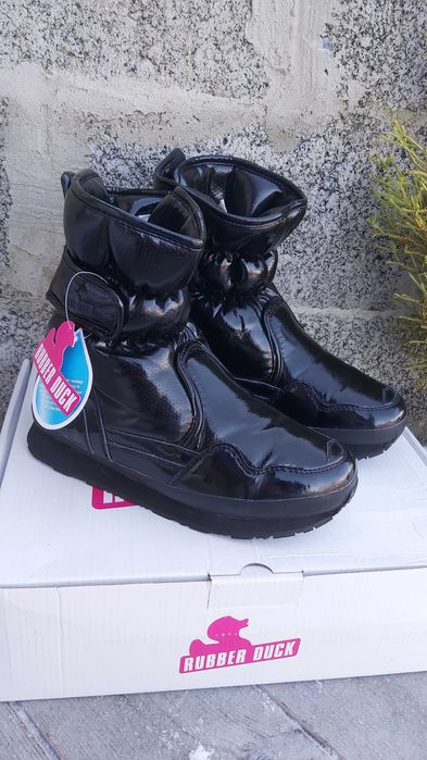 Брендові зимові чоботи 38 р. RUBBER DOCK. Оригінал.