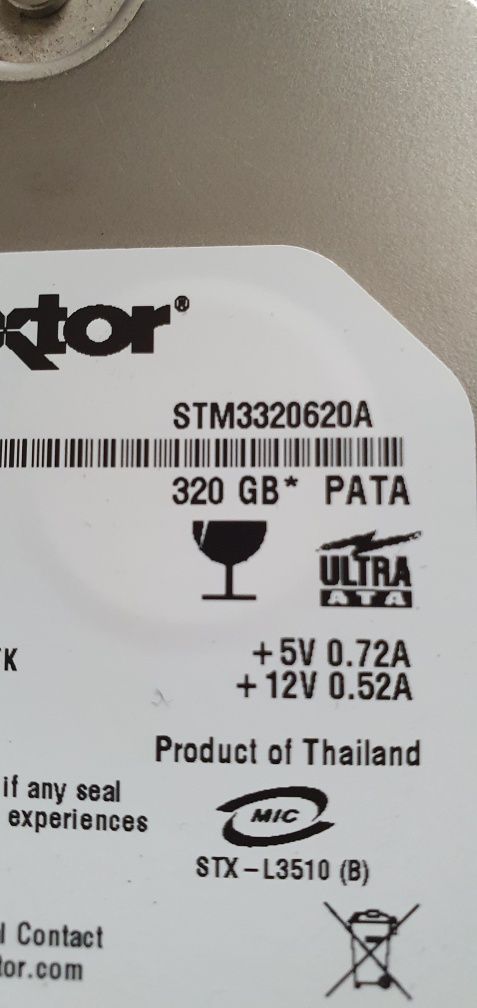 Dysk Maxtor 320GB  ATA/PATA