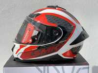 Kask motocyklowy SMK typhoon rozmiar S, Blenda, Certyfikat EU!