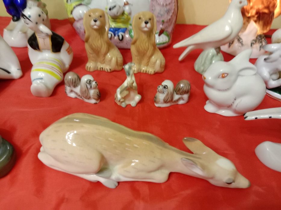 Статуэтки. Фигурки. Фарфор.