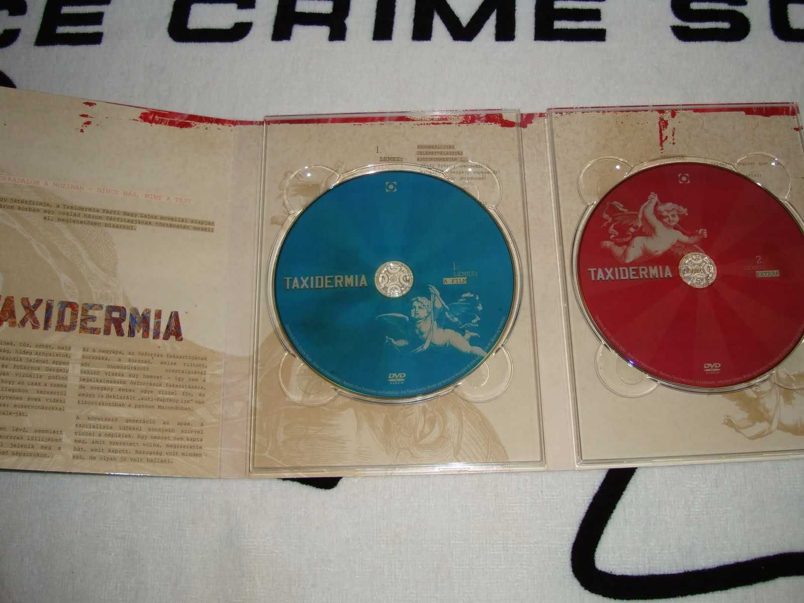 TAXIDERMIA DVD Limited Edition (Hungary R0) RARO