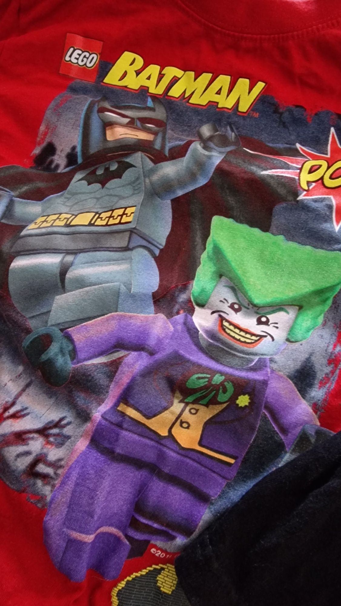 Lego BATMAN śliczna koszulka 134