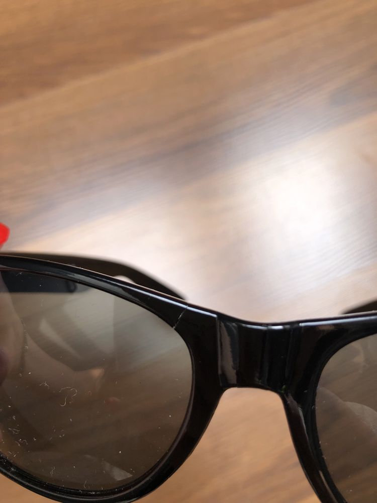 Okulary przeciwsłoneczne męskie czarne kat.3