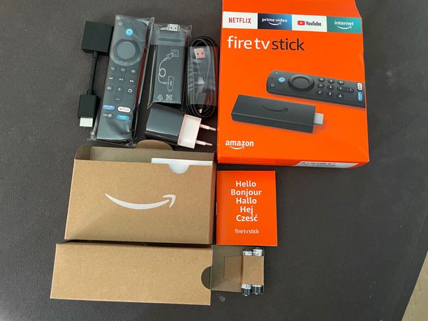 TV Smart Stick Amazon FireTV +TV z PL i całego świata, nowy, gwarancja