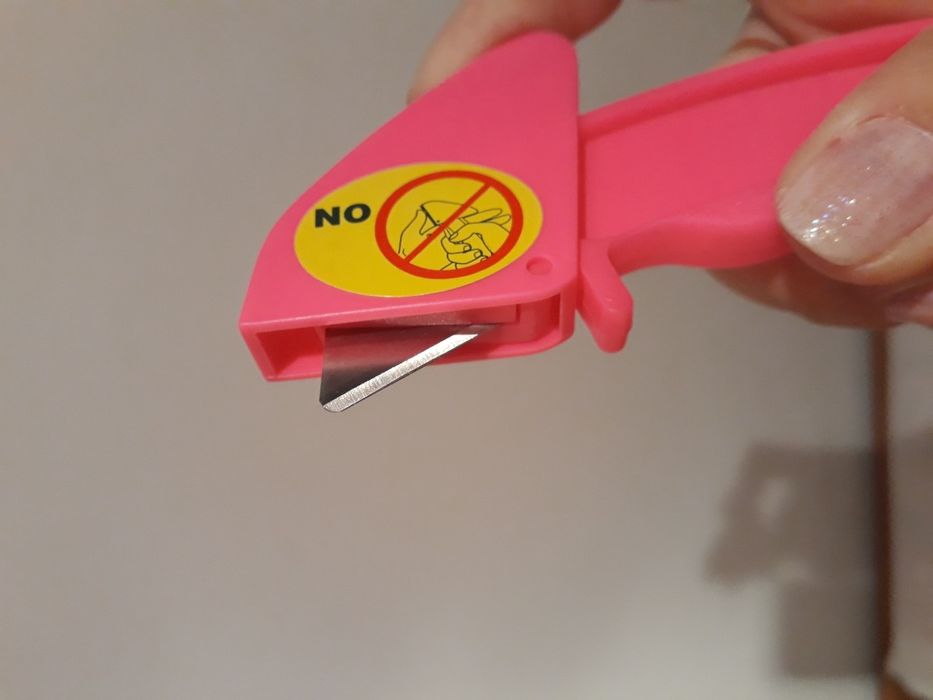 nożyki bezpieczne różowe