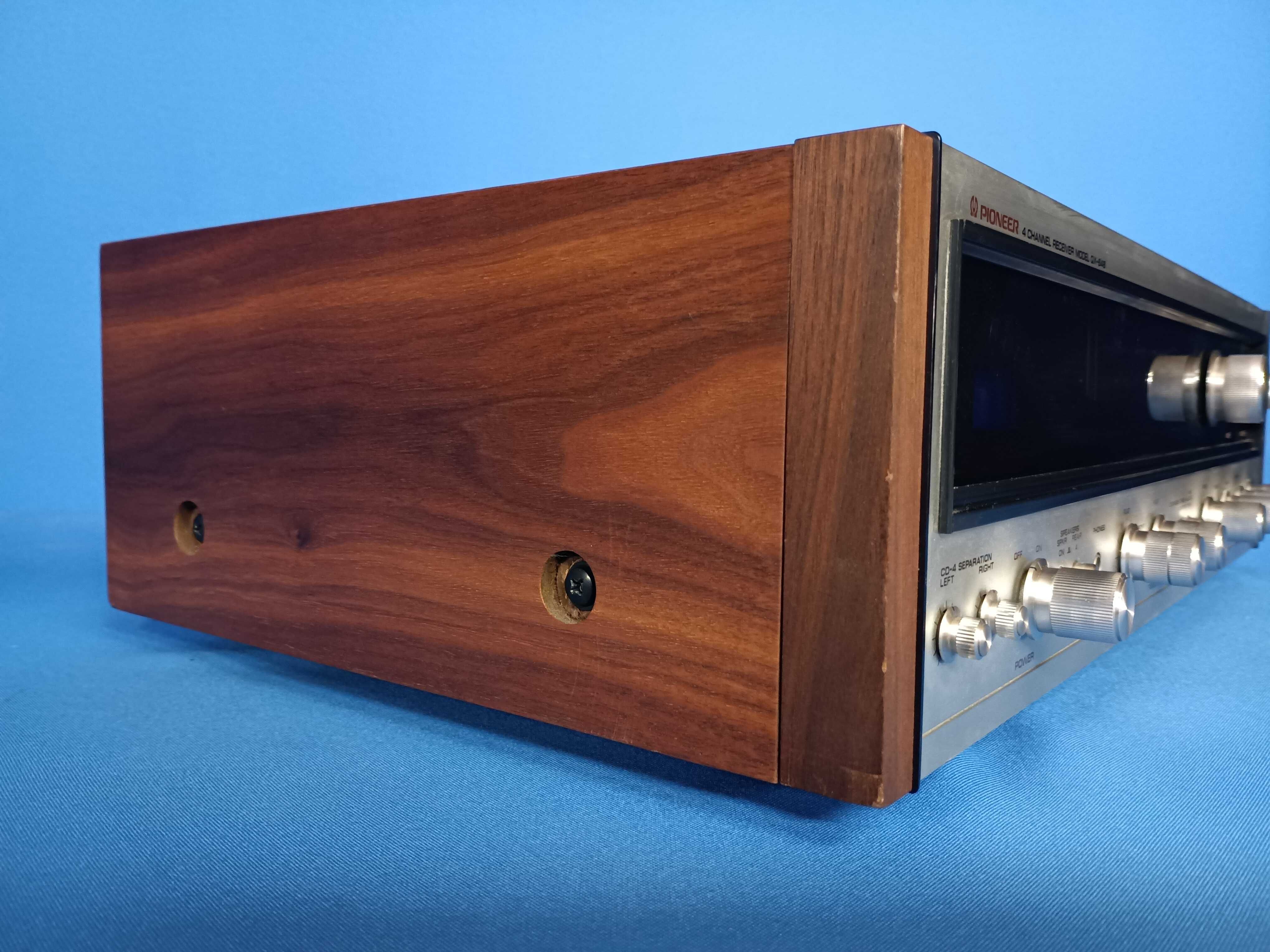 receiver quadrifônico PIONEER QX-646 + PIONEER CT-F6161