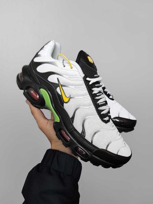 !SALE! Nike Air Max TN Plus White Black 36 37 38 39 40 41 42 43 44 45