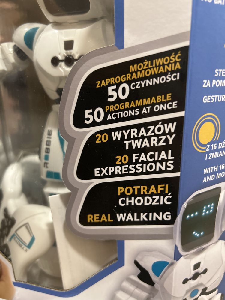 robot sterowany nowy tylko otwarty nie uzywany