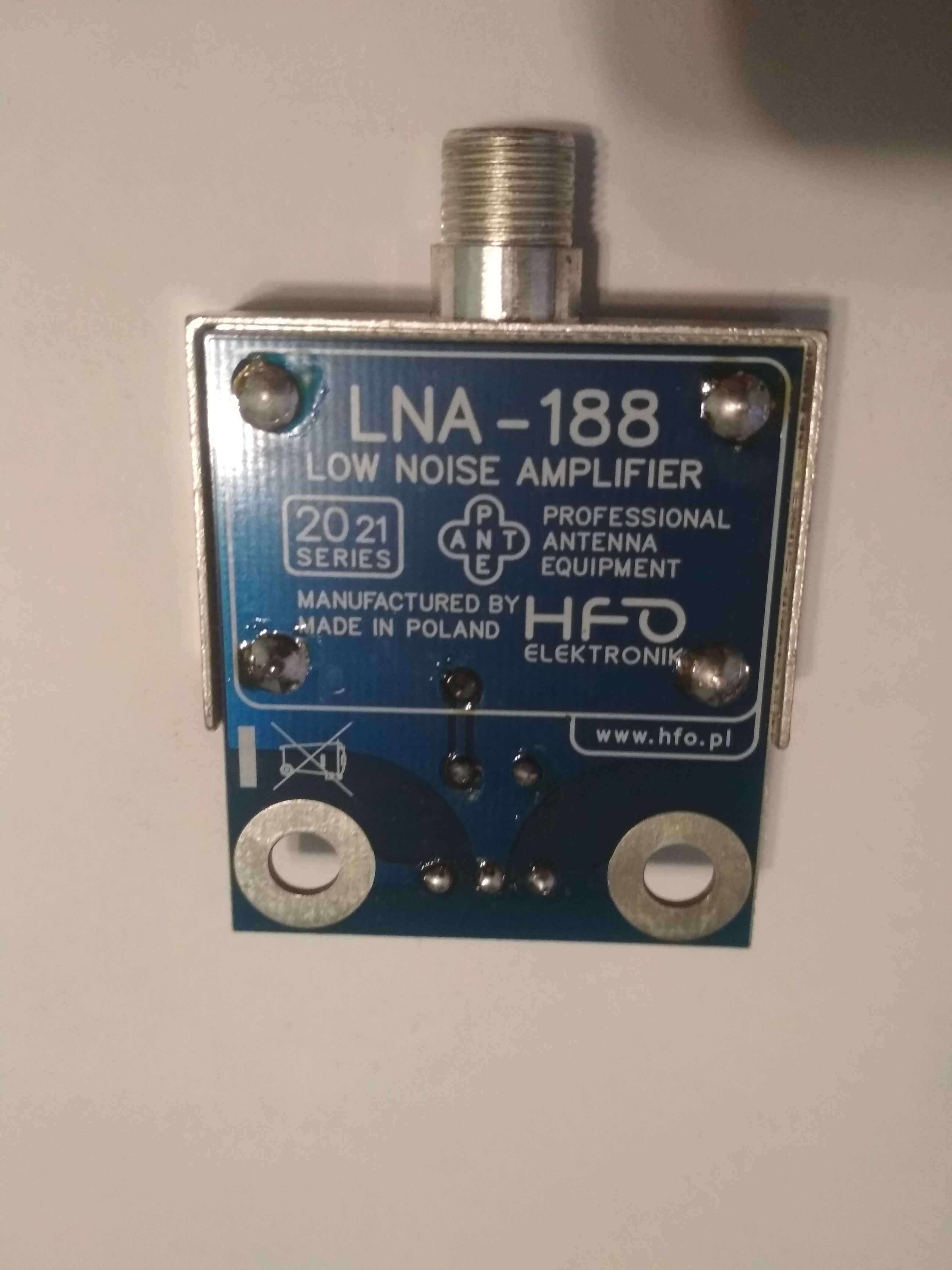 Wzmacniacz antenowy LNA-188 HFO Elektronik wtyk F 30dB