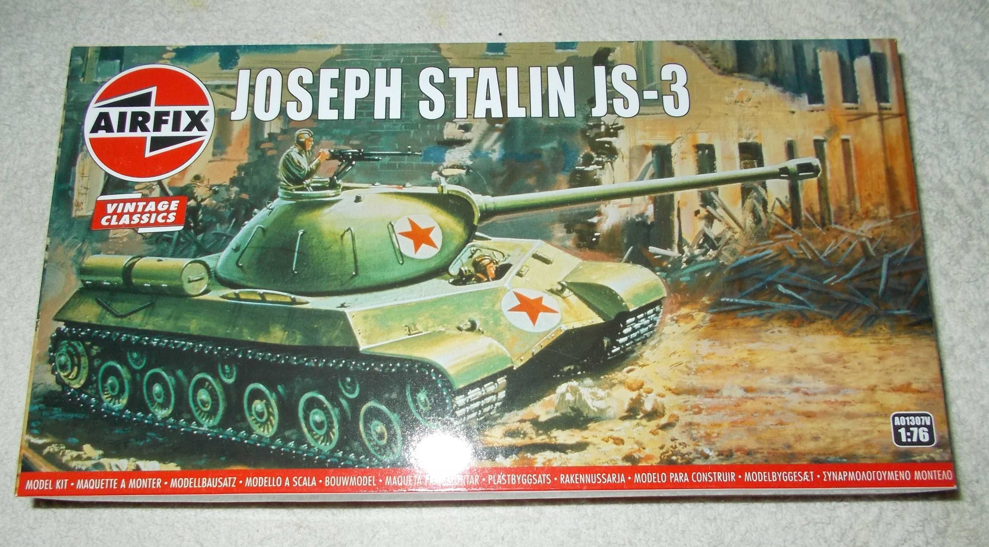 Model czołgu - JS-3 / IS3 - Airfix 01307V (skala 1:76)