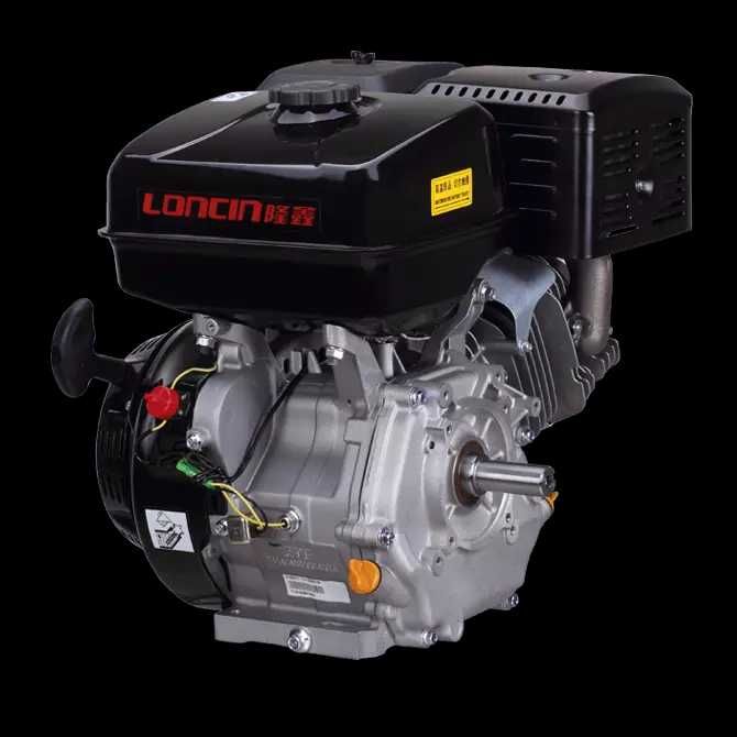 Двигун Loncin G420F, 13 к.с., з валом діаметром 25 мм шпонка