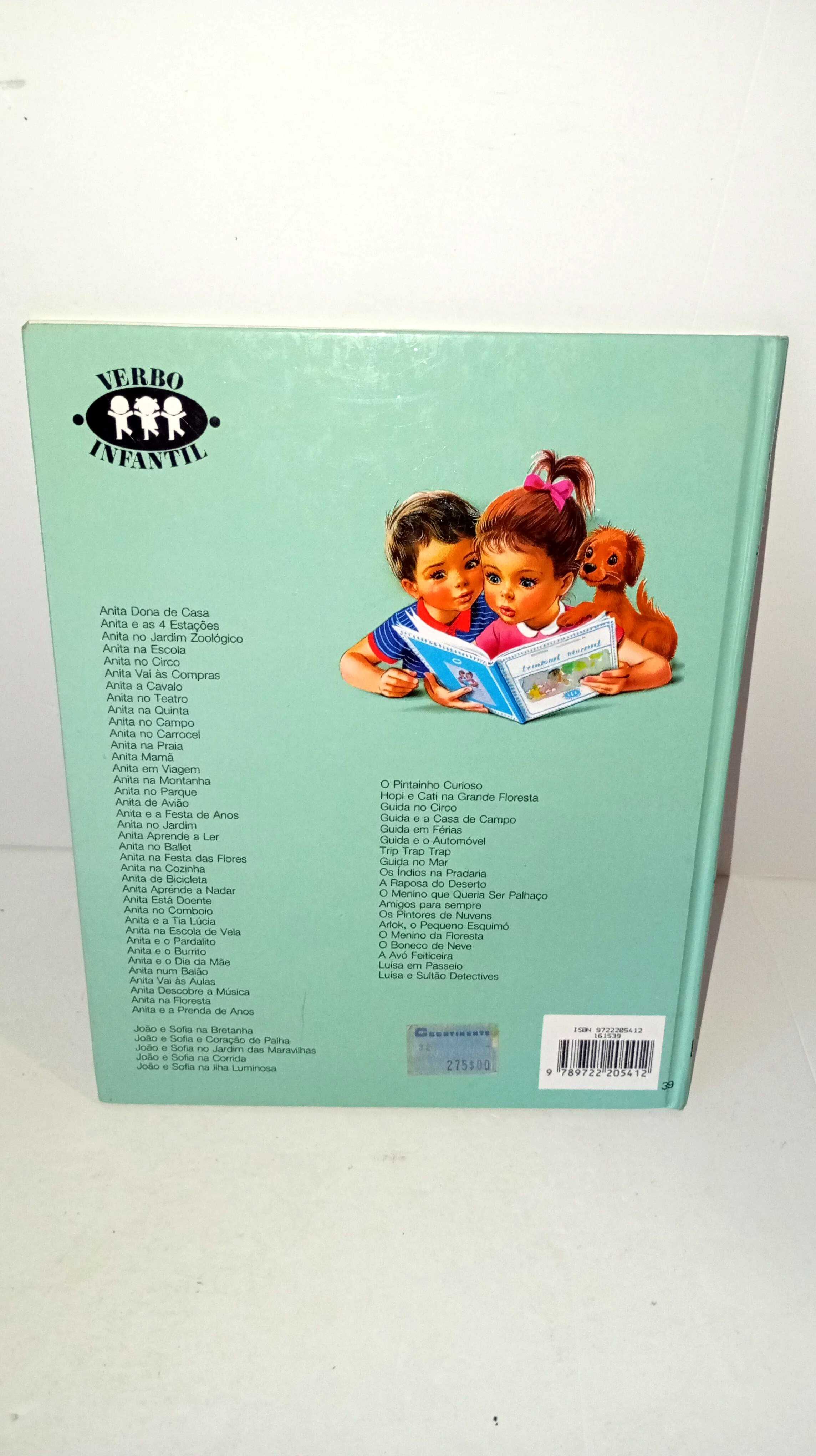 Anita no jardim - verbo infantil