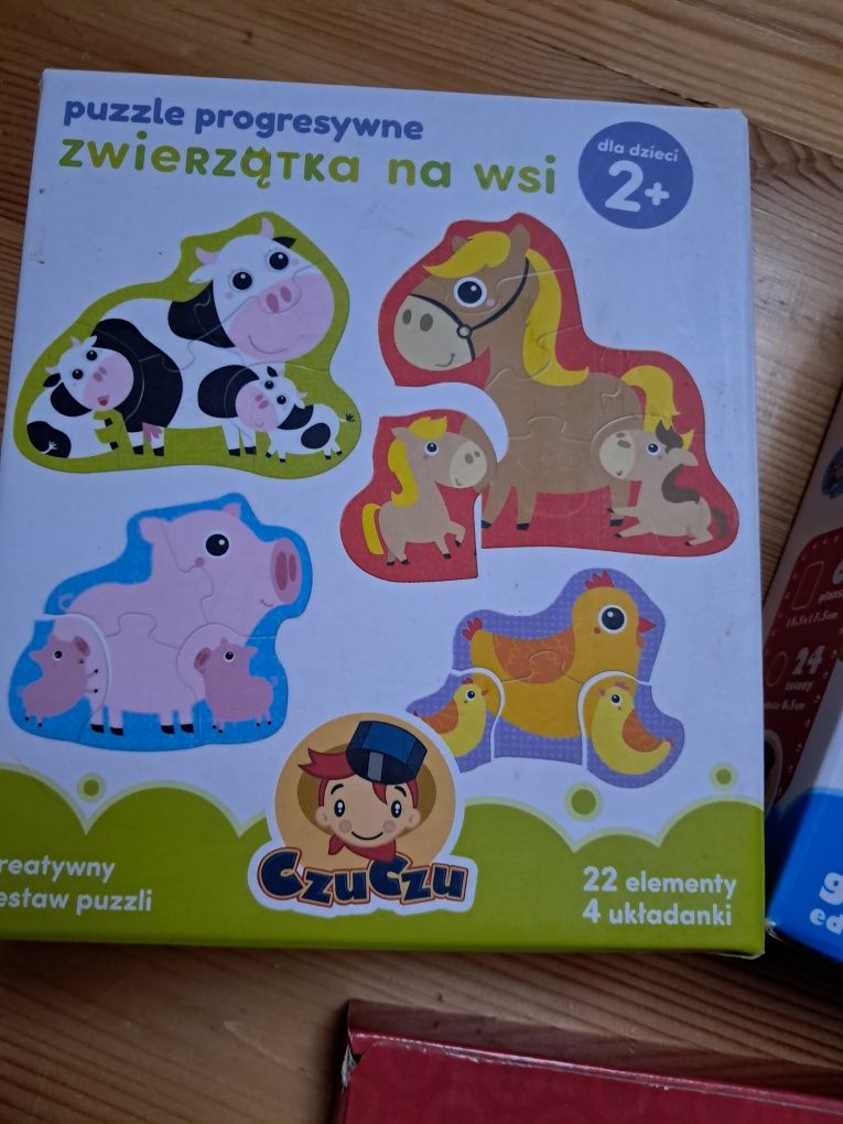 Puzzle,  karty edukacyjne