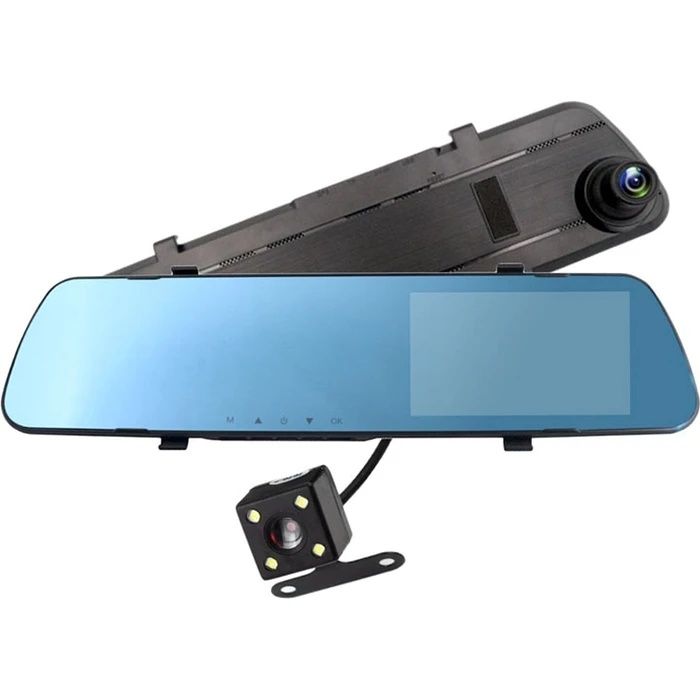 Відеореєстратор вбудований в дзеркало заднього виду з камерою
