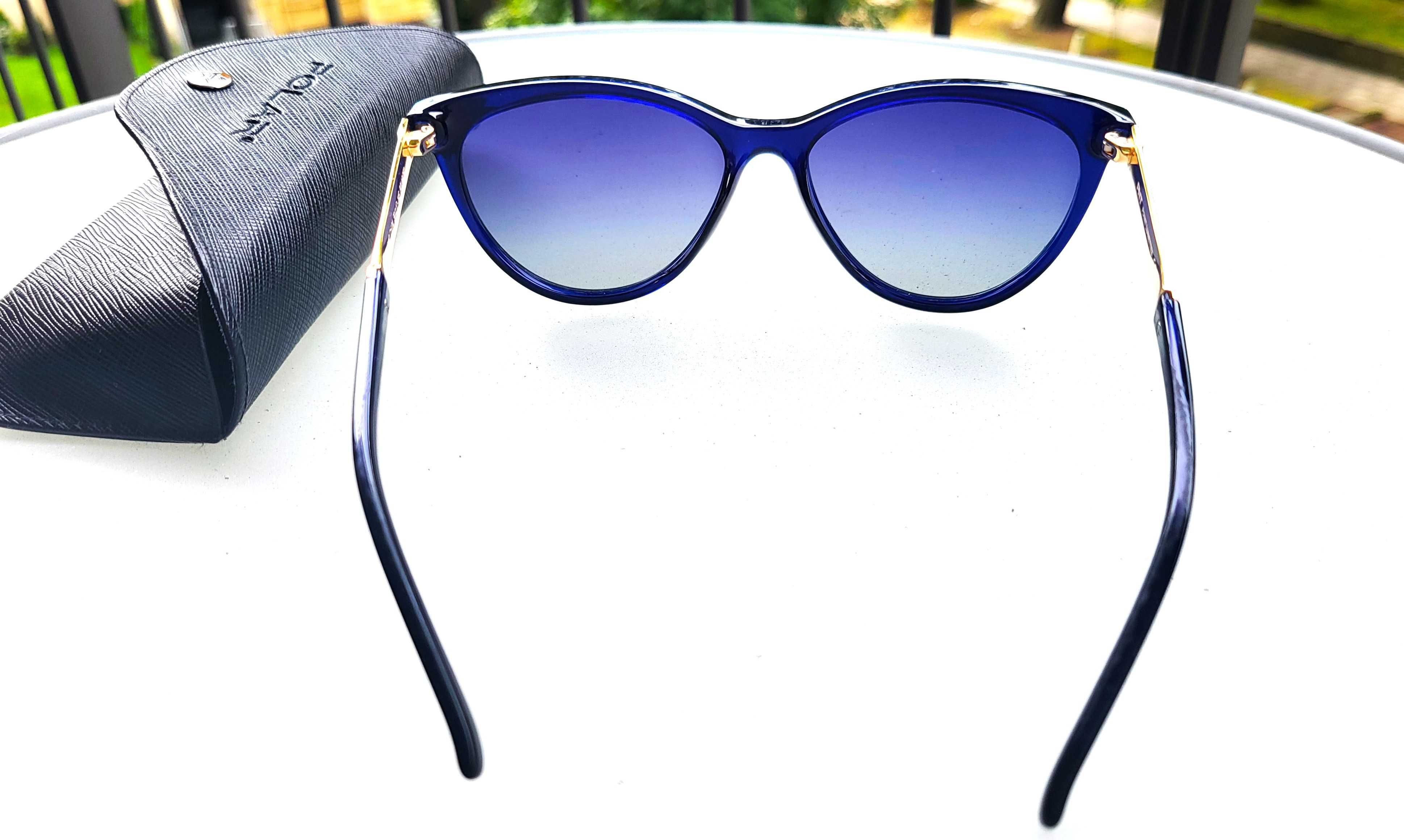 PNT point lunettes okulary przeciwsłoneczne damskie etui używane