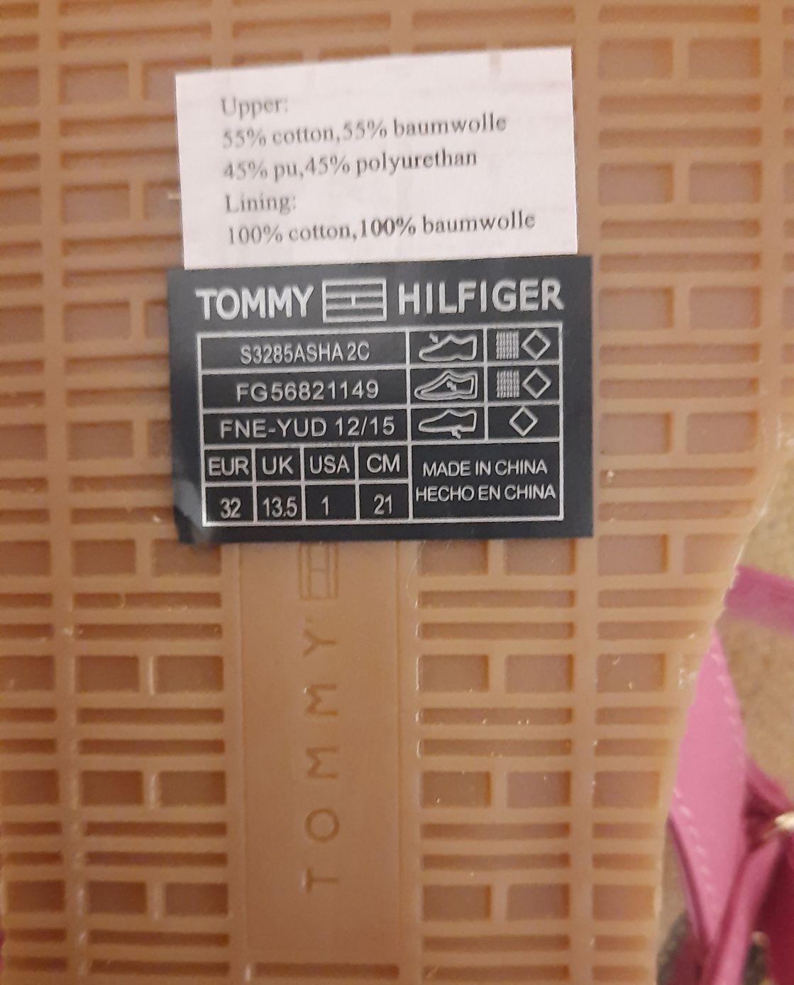 Босоножки сандали Tommy Hilfiger  18см 19см  Томми Хильфигер