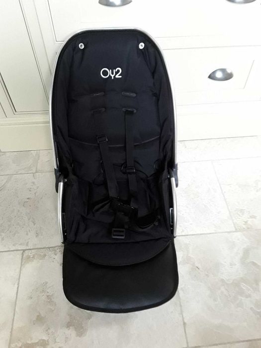Siedzisko Wozek BabyStyle Oyster 2,MAX czarne