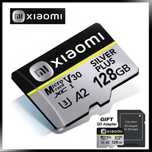 2xKarta pamięci Xiaomi mikro SD TF 128 GB ultra SD  U3 V30 A2 silver P