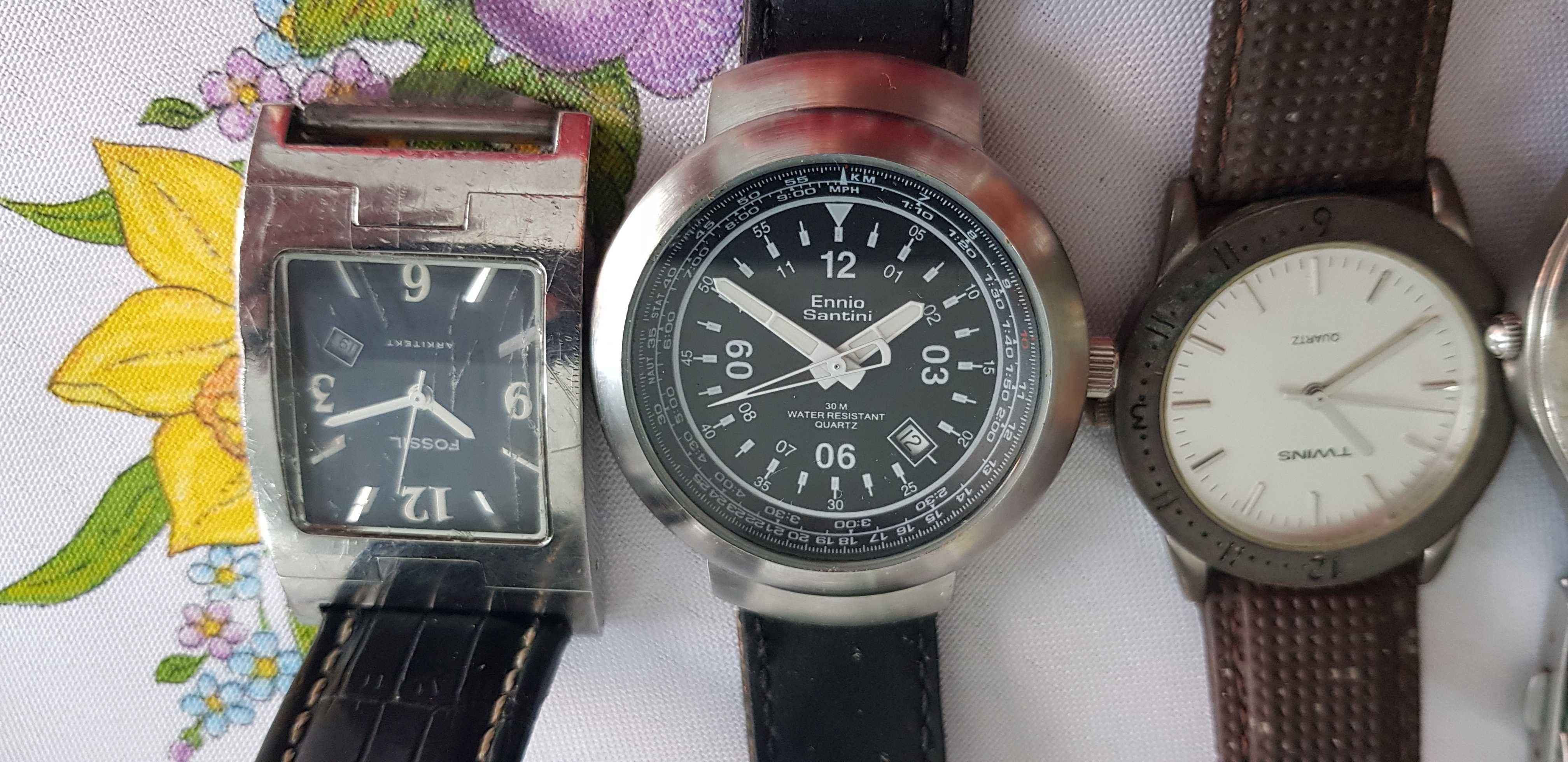 zestaw starych zegarków zegarki