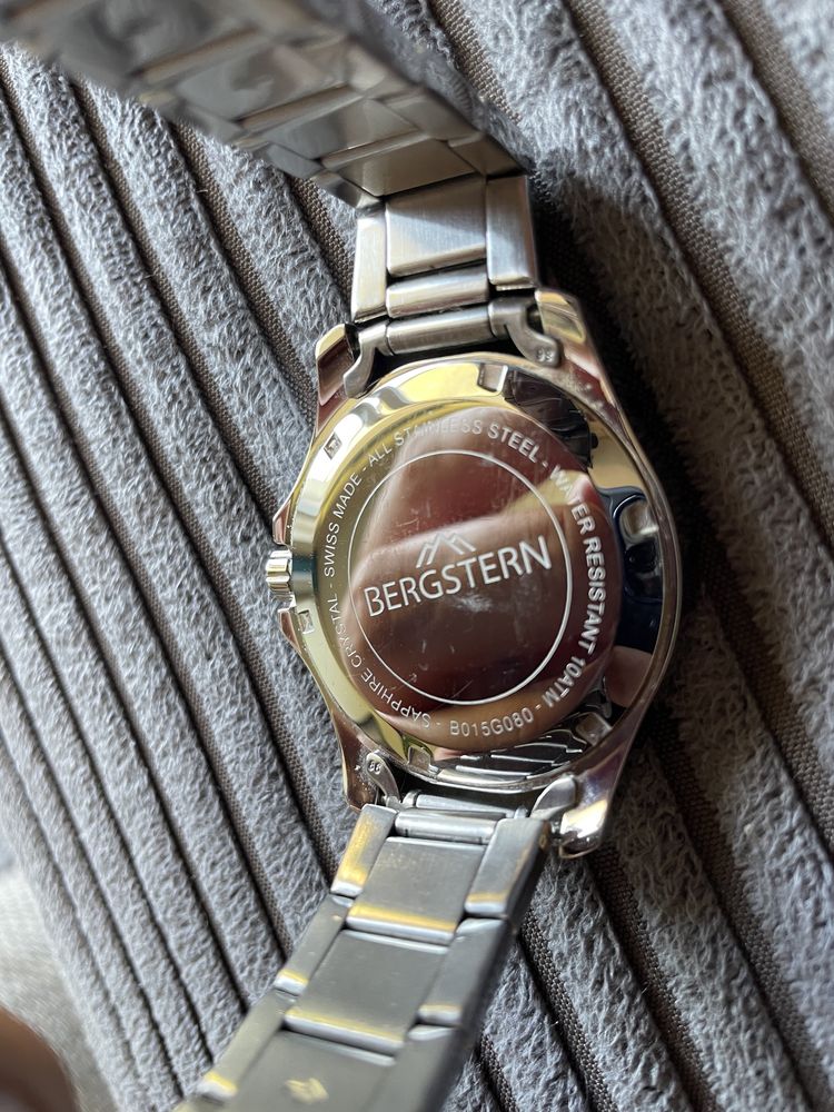 Srebrny Zegarek Bergstern Active B015G080