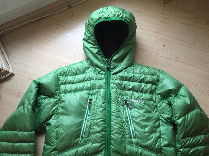 Marmot 650 Fill S/M Expedition Hoody meska puchowa kurtka orginal