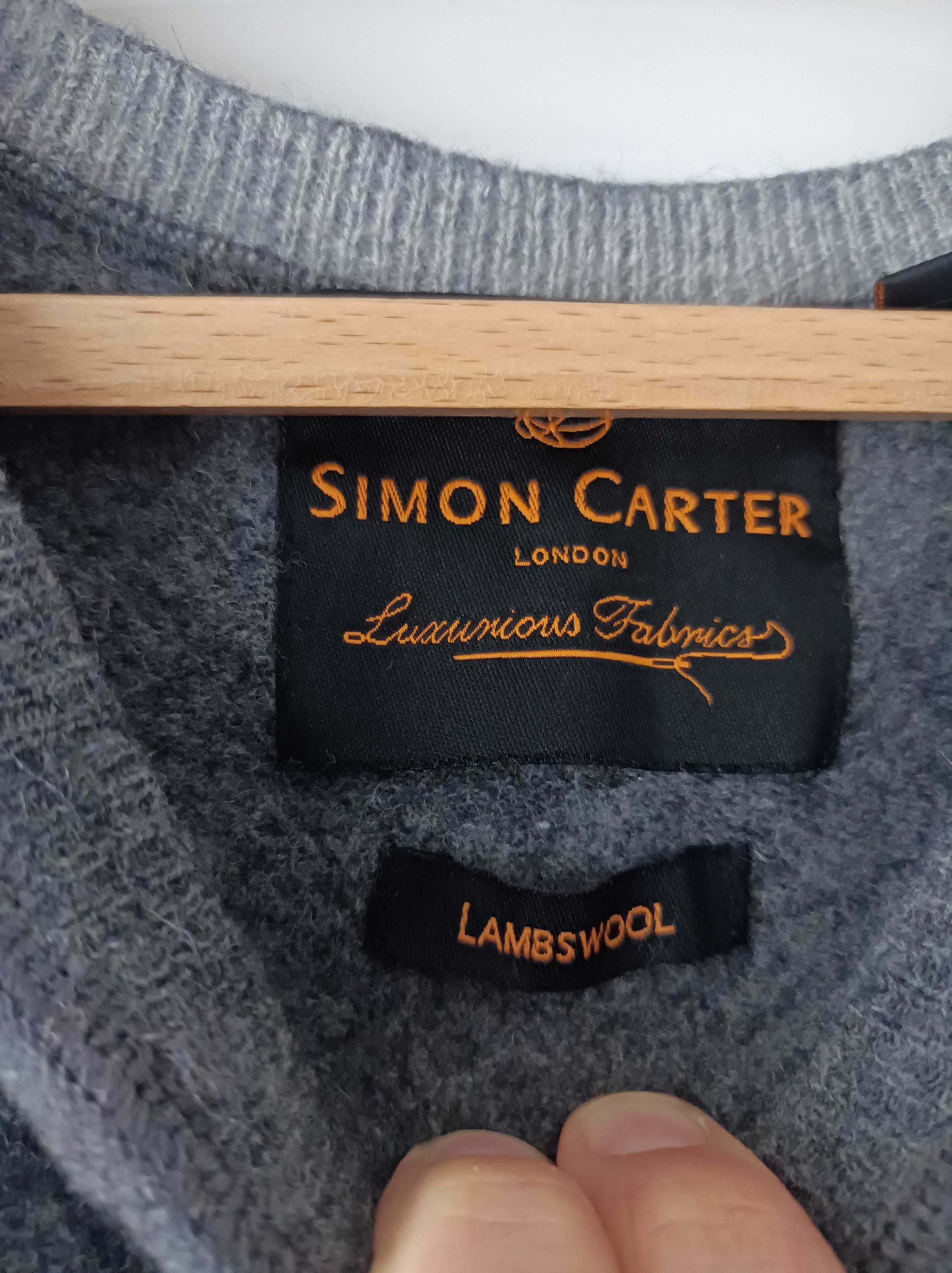 Wełniany sweter "Simon Carter" M/L