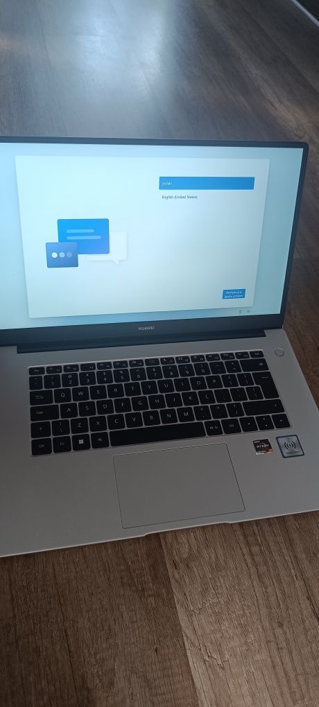 Laptop HUAWEI MateBook D 15 15.6" IPS R7-5700U 16GB RAM 512GB SSD