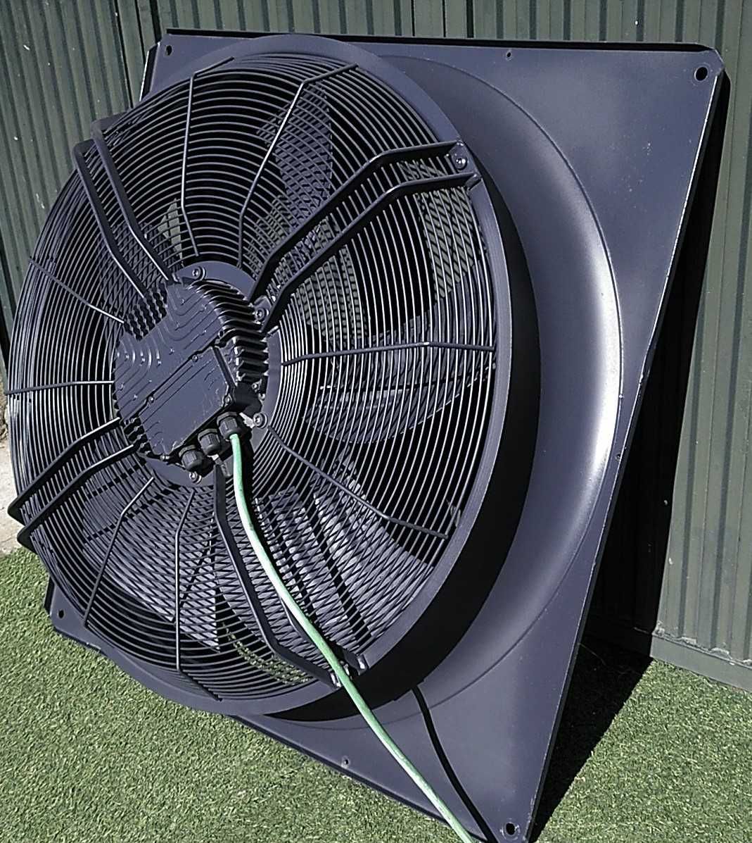 Ventiladores industriais trifásicos com variador de velocidade