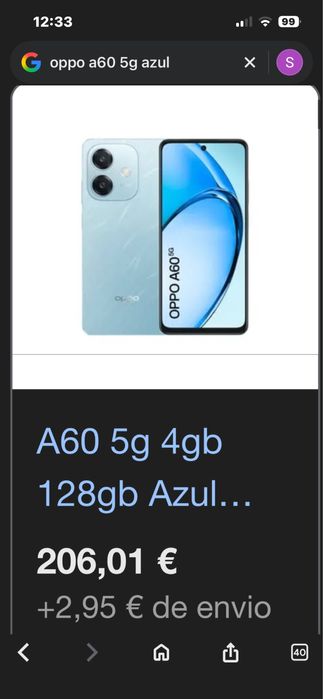 Oppo a60 5g novo