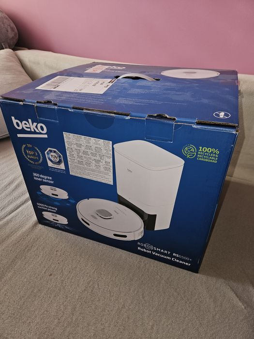 Odkurzacz Robot BEKO RS6500+ robot sprzątajacy odkurzacz ze stacją