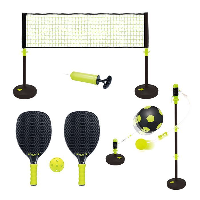 zestaw gier 3w1 pickleball, tetherball, kickball sport cs190