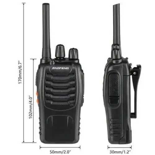 Рація Baofeng BF-88E комплект Profi 3 шт по супер ціні