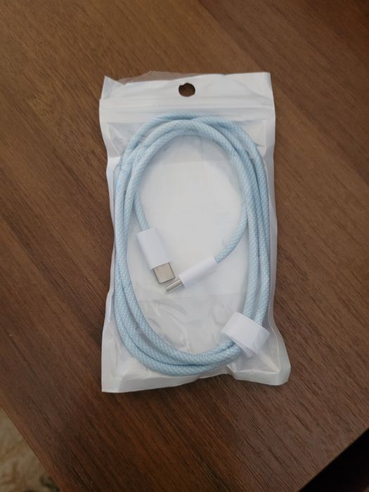 Оригінальний кабель USB C 2023 для IPhone 15 Pro Max IPad PD 65 Вт 45
