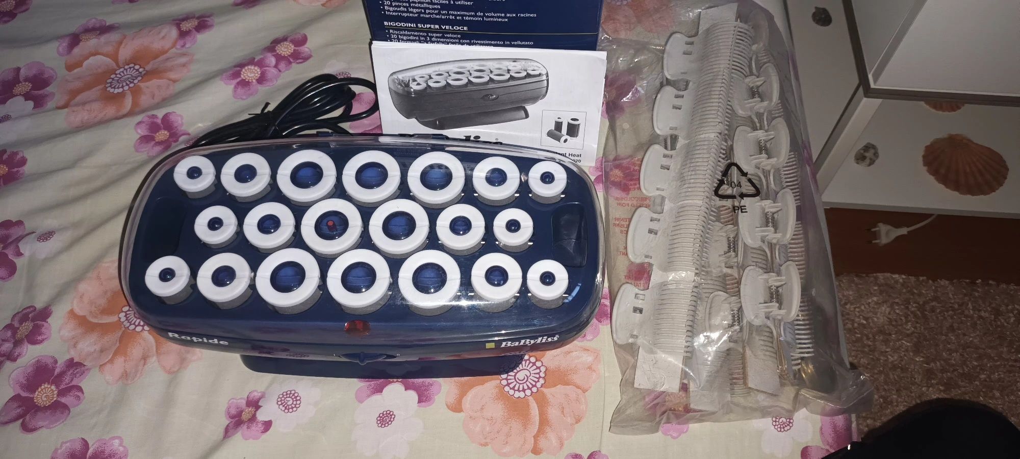 Máquina fazer caracóis Babyliss