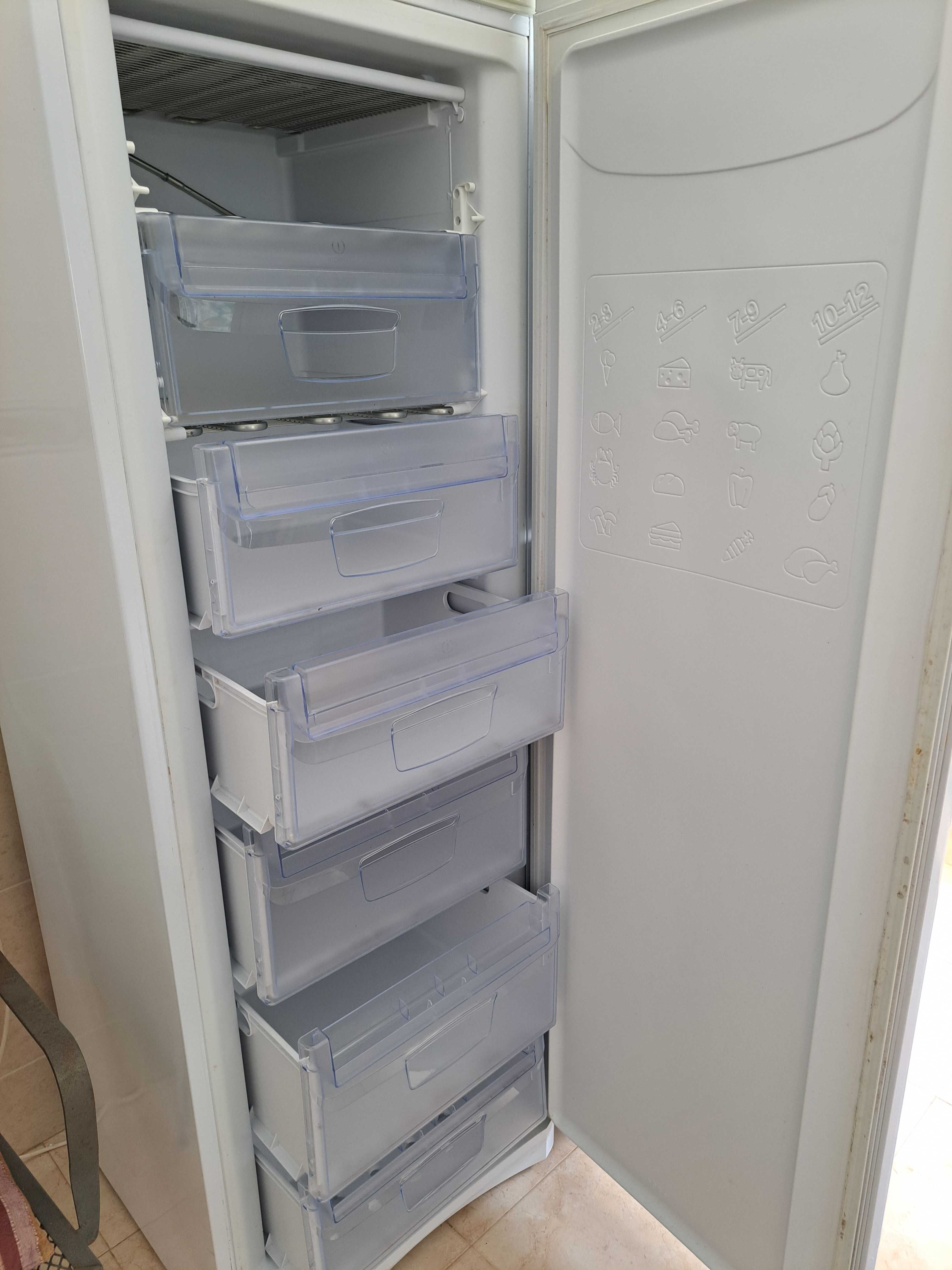 Arca congeladora vertical, marca INDESIT