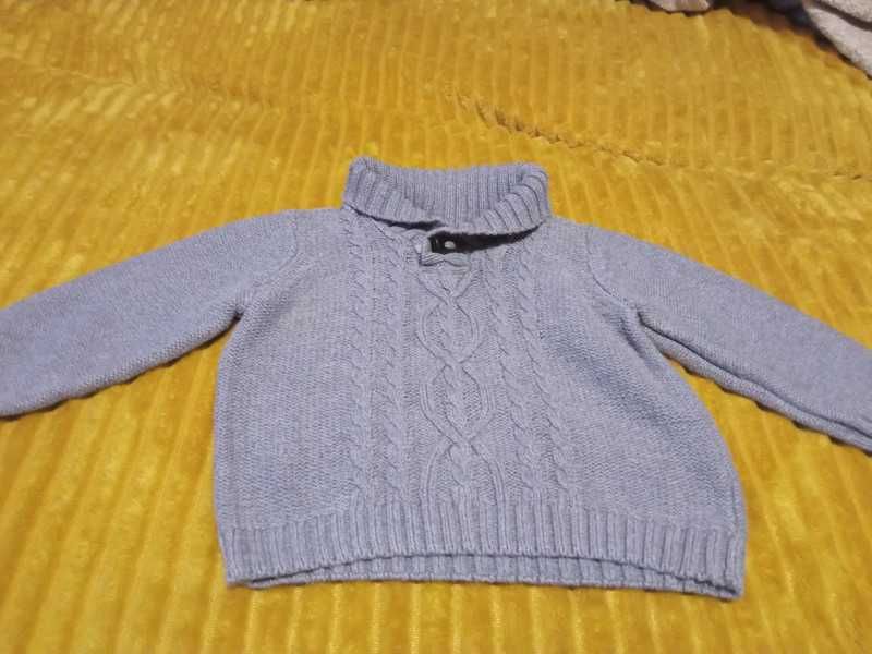 Chłopięcy sweterek r. 80 Mothercare