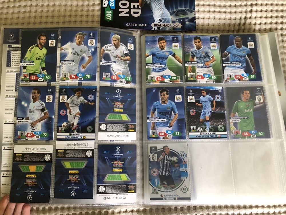 Album Piłkarski UEFA Champion League Adrenalyn XL panini 2013.2014