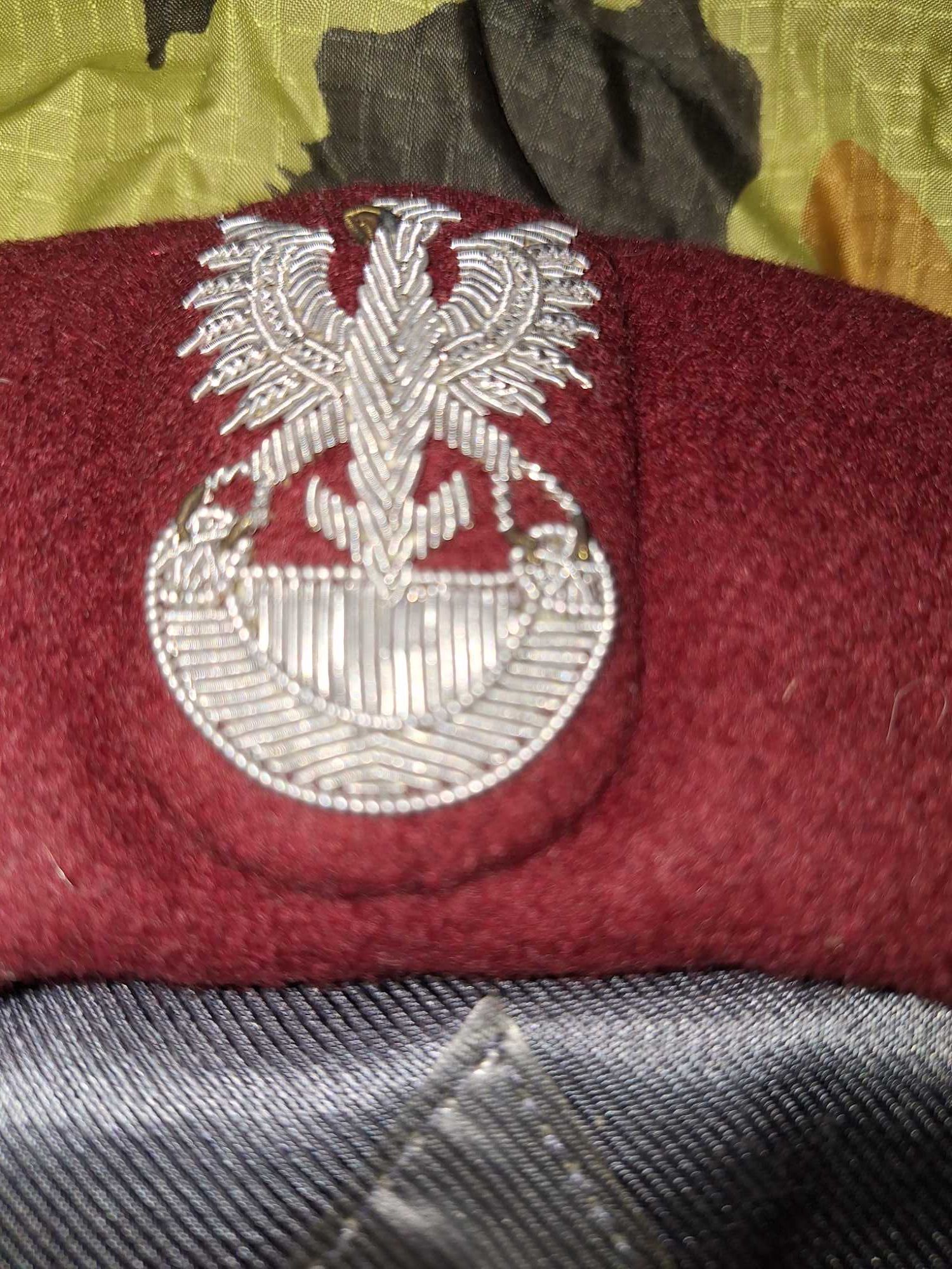 Beret Oficerski wojsk powietrznodesantowych 6PDPD LWP Desant